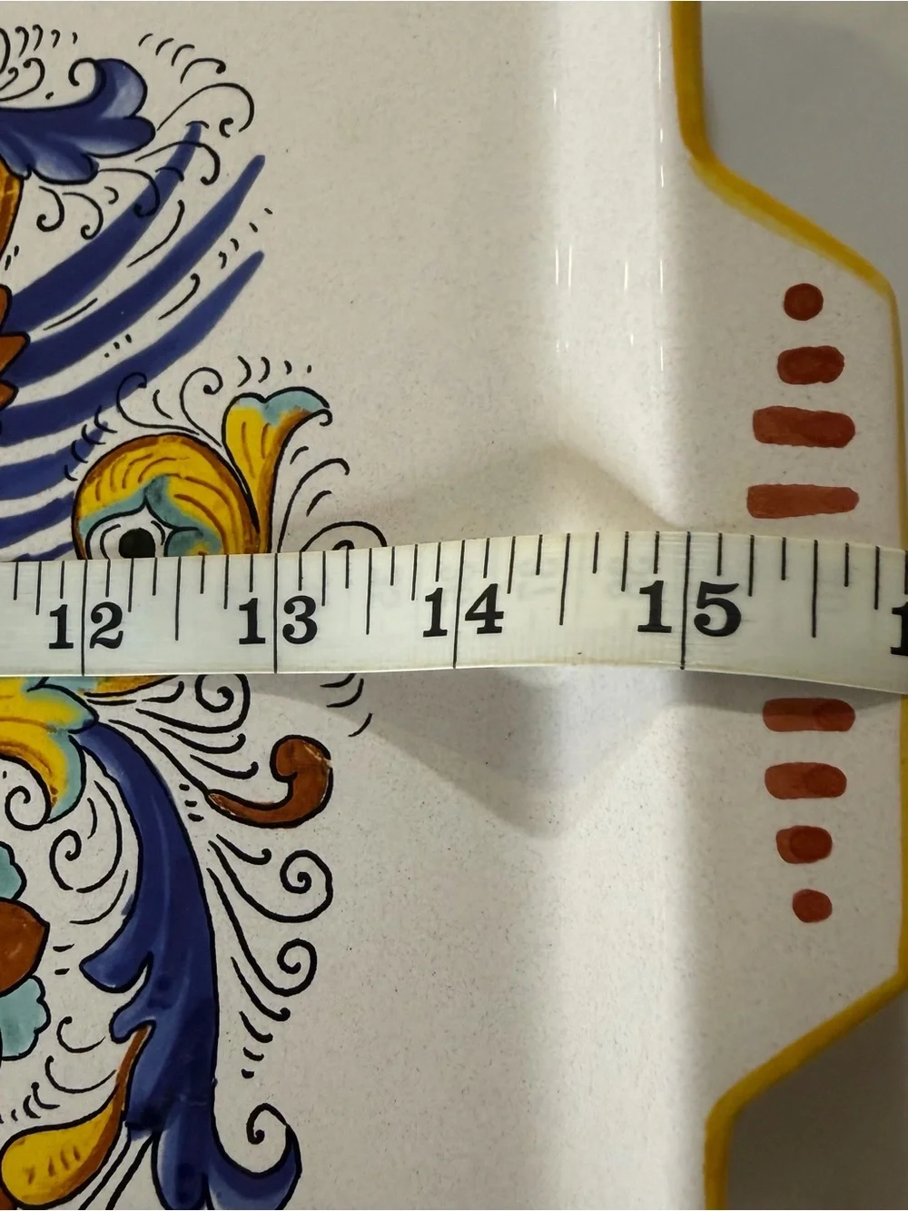 Deruta decorative ceramic